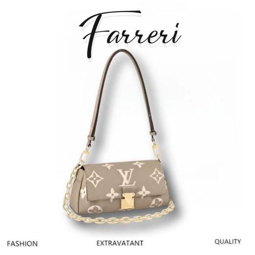 多个颜色！驴家M45836 原厂皮Favorite 手袋  云朵 商品图0