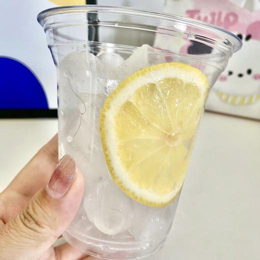 【檬檬哒】130g柠檬冰杯 备注送冰块 新鲜柠檬速冻片 冰柠檬水 （盖子可选） 商品图0