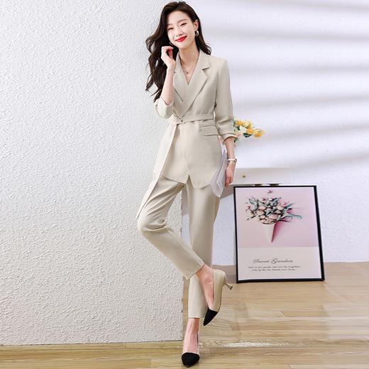 小香风西装外套，长裤时尚休闲套装HAYR72239 商品图0