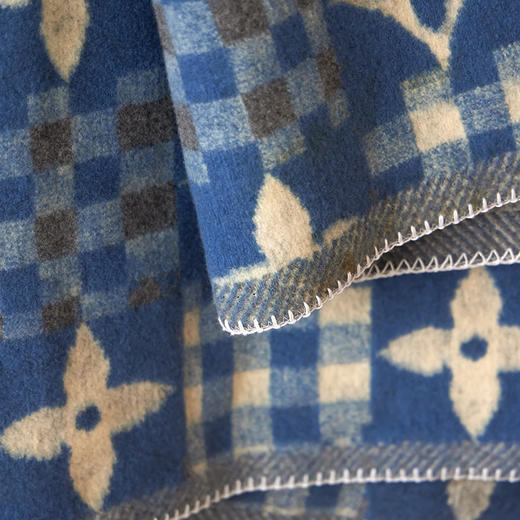 自然醒仿羊绒提花毯维尔缦系列高级慵懒感毛毯秋冬保暖休闲盖毯家用毯子提花加厚午睡办公MT 商品图11