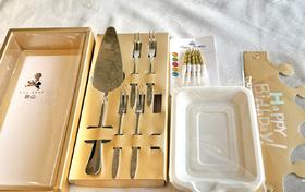 不锈钢生日餐具🍴