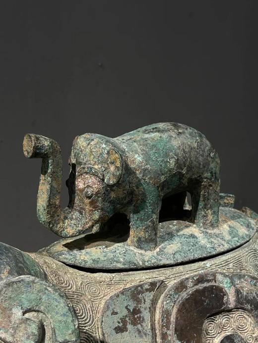 青铜龙凤饕餮纹大象尊，顺丰包邮 商品图10