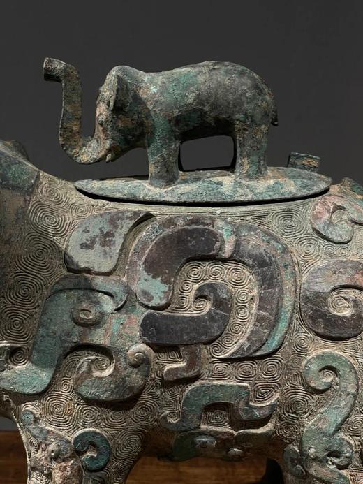 青铜龙凤饕餮纹大象尊，顺丰包邮 商品图14