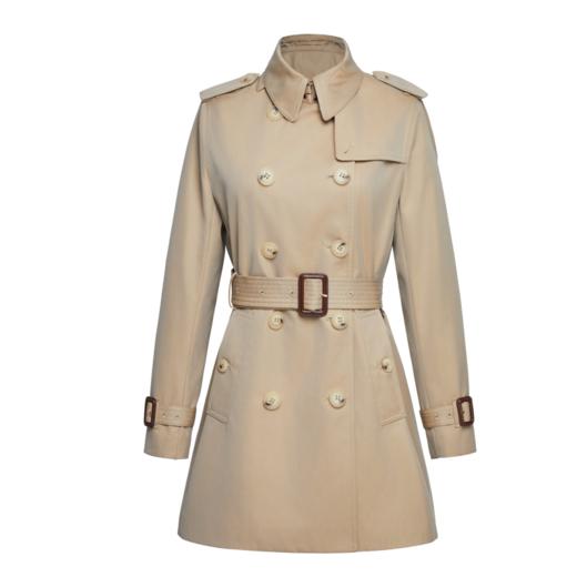 DH3C2KD777【赞之拓】经典显瘦英伦气质风衣-短款/长款 商品图1