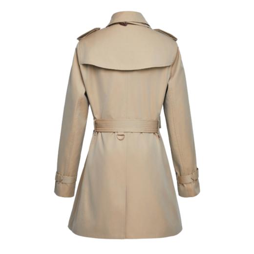 DH3C2KD777【赞之拓】经典显瘦英伦气质风衣-短款/长款 商品图3