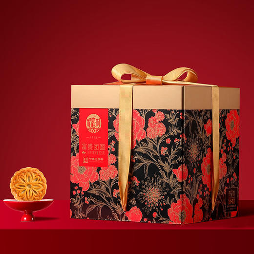 稻香村富贵团圆月饼礼盒525g 商品图0