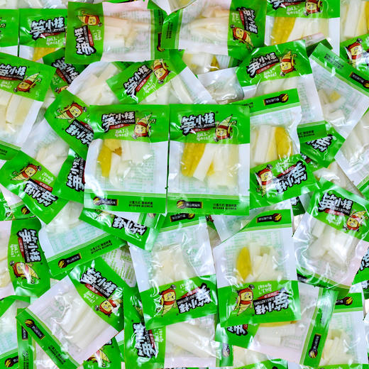 笋小样 新鲜山椒竹笋小吃 25g/包 独立包装 笋肉细腻 清香可口 色泽诱人 层层入味 开袋即食 竹笋休闲零食小食品 商品图1
