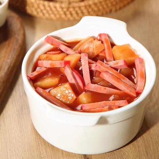 山林大红上海红肠无淀粉红肠瘦肉肠小吃风味烤肠猪肉肠即食275g 商品图2