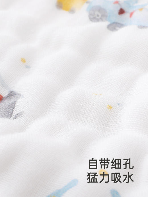英氏童趣游乐场宝宝手帕手巾口水巾纯棉亲肤新款YMJSJ0Q666A 商品图4