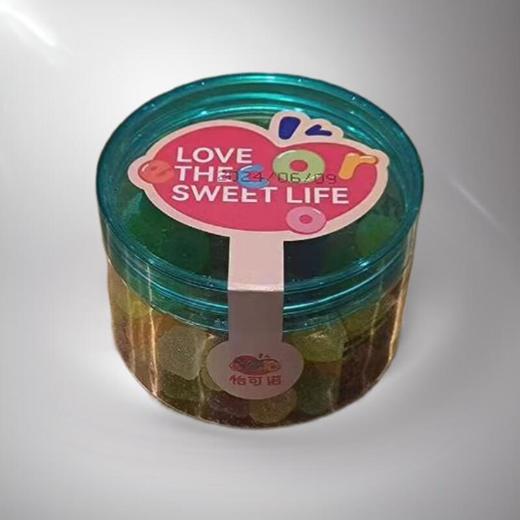 怡可诺牌橡皮糖（酸小不点）120g/盒 商品图0