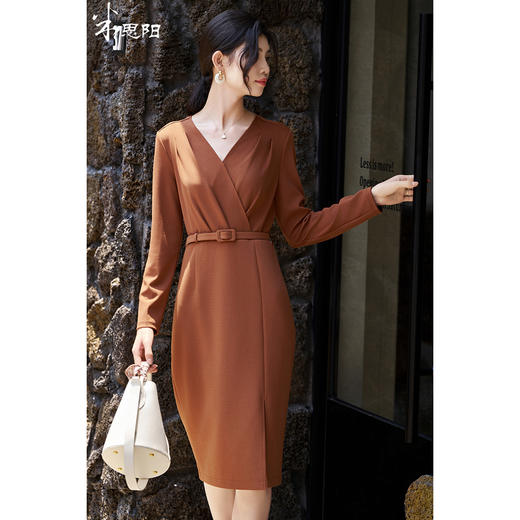 米思阳2026春季新款独特漂亮正式场合连衣裙显瘦超好看裙子女3349 商品图0