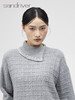西藏羊绒高领女套衫 侧翻领 SJF96W317N 商品缩略图2