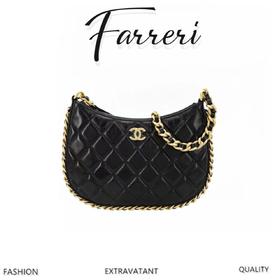 香奶奶B 手工坊  腋下包 中号 双色可选 hobo