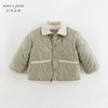 马克珍妮男童山系户外菱格绗棉翻领外套儿童棉服秋冬新款241031 商品缩略图2