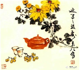  【国画教程】教你画一幅菊花作品《益寿延年图》 