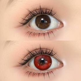pfgirlcon半年抛美瞳 血色浪漫 14.5mm