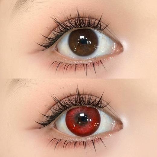 pfgirlcon半年抛美瞳 血色浪漫 14.5mm 商品图0