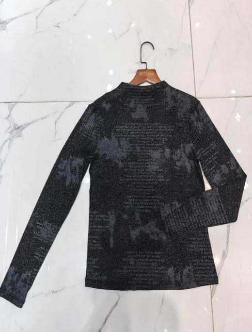 漆黑色T恤HJ3T55 商品图0