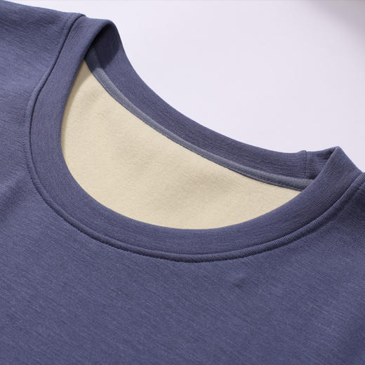 都市丽人都市锋尚保暖衣舒暖套装天丝德绒膨体绒中厚男士保暖衣天丝套装FWT9A1 商品图6