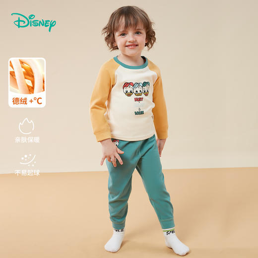 【迪士尼正品家居服】春秋长袖套头家居套装 商品图5