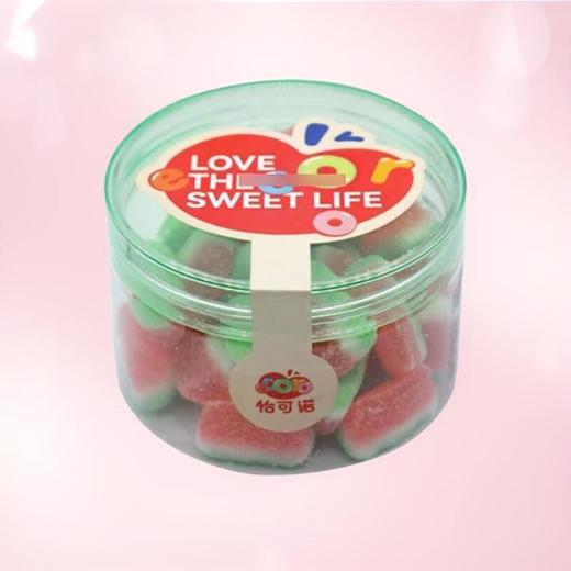 怡可诺牌橡皮糖（西瓜形）120g/盒 商品图0