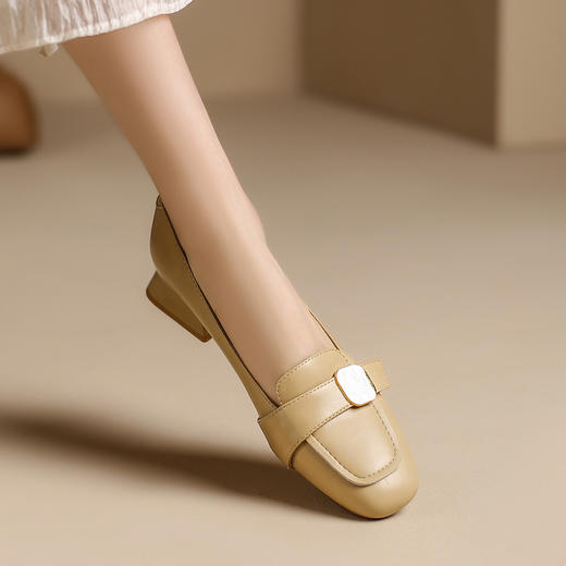 品质好货 | 索菲娅2024春秋乐福鞋时尚厚底气质高级感女鞋 SF32115707 商品图4