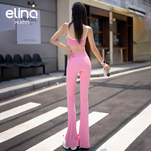 elina一恋2024新款瑜伽背心运动健身长裤套装EJK0830/EJK0831 商品图5