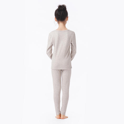 都市丽人眯雅佳保暖衣舒暖套装轻羽绒中厚童装儿童保暖衣套装JWT9A6 商品图3