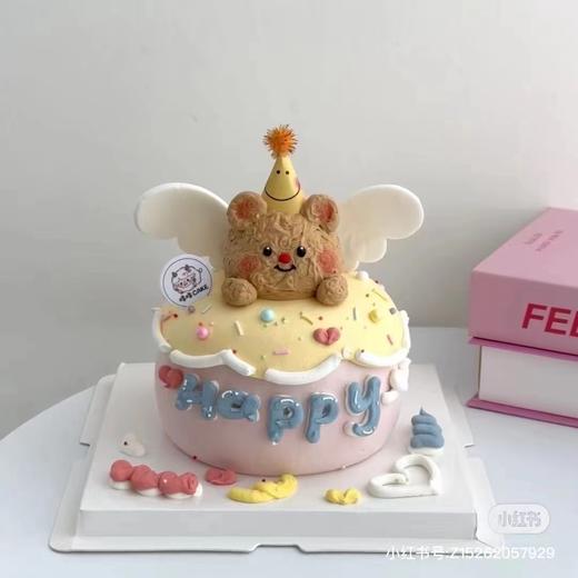 网红ins黄油熊卡通蛋糕-低糖处理无添加 商品图6