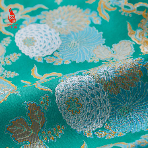 SAINTJOY/上久楷 新中式马甲 复古 团龙杂宝菊花纹 CY1044207026 商品图8