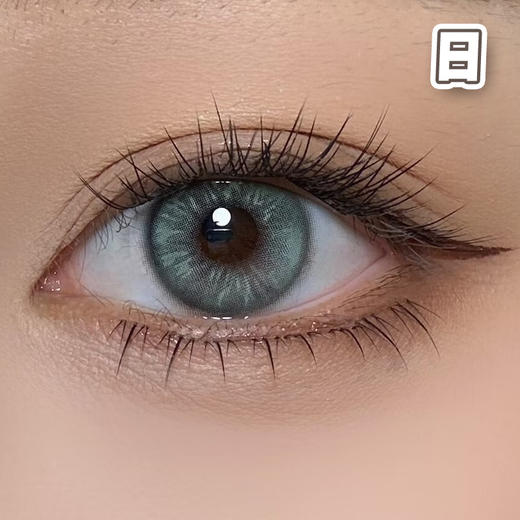 Apex#green 莱琳青灰 绿灰色 14.2mm 基弧8.7【10片装】进口日抛 商品图0