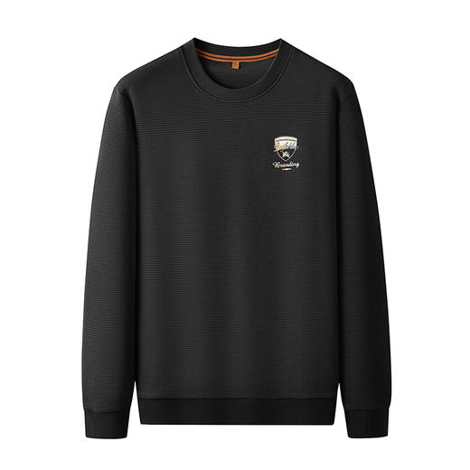 【新款DDP】大依优型大码卫衣长袖休闲加肥加大男士胖子大码内搭上衣打底显瘦 商品图7