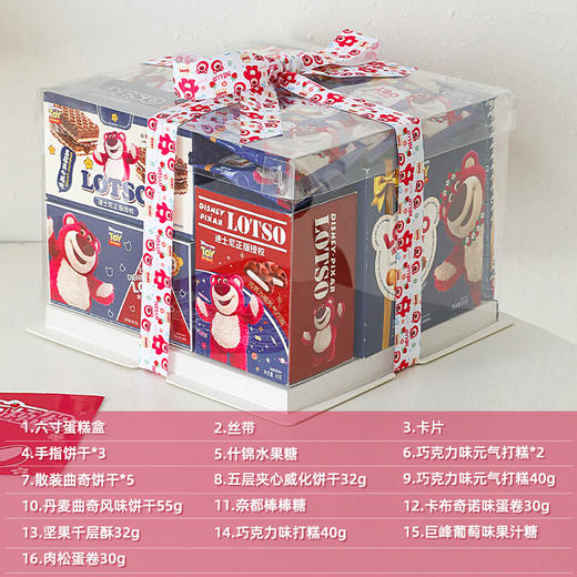 【遇见小“莓”好，趣味蛋糕盒零食~】生日礼物送闺蜜女友高级感零食 礼盒套餐 实用儿童伴手礼 全班开学礼 仪式感满满-QQ 商品图8