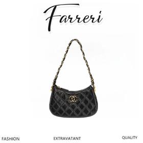 2色2尺寸！香奶奶 23K，19bag系列hobo 腋下粗链条