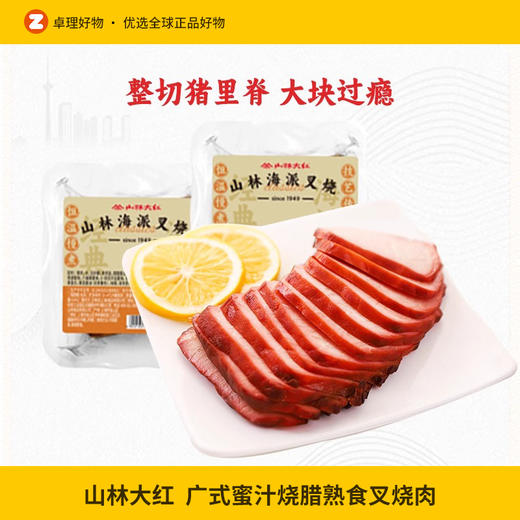 广式蜜汁叉烧肉烧腊熟食猪肉脯真空港式商用半成品即食 商品图0