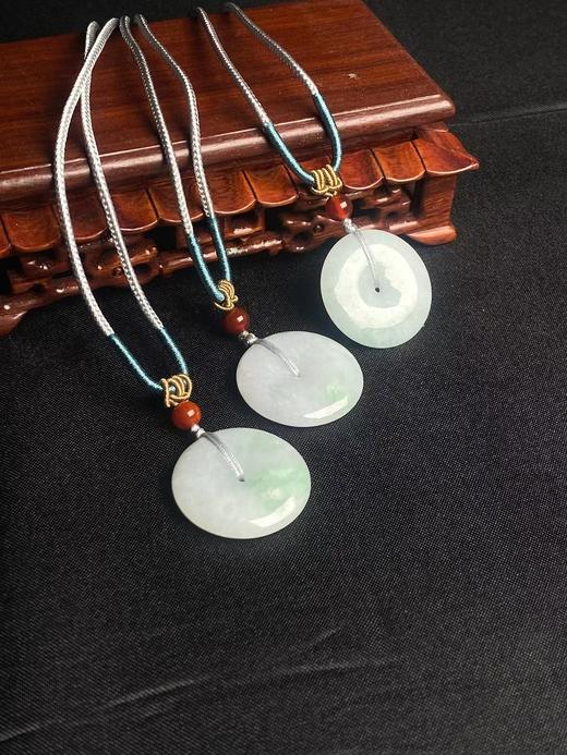 翡翠平安扣吊坠 商品图0