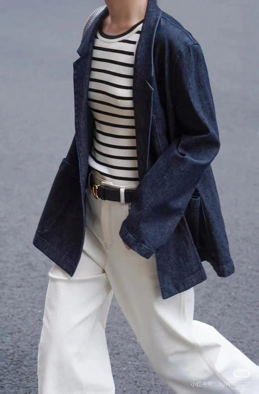 【断码 清仓 凑单】高支 小禾 条纹超细棉针织 背心 要修身效果 卡码收小一码 商品图12