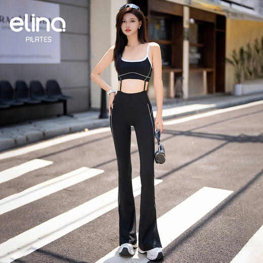 elina一恋2024新款瑜伽背心运动健身长裤套装EJK0830/EJK0831 商品图3