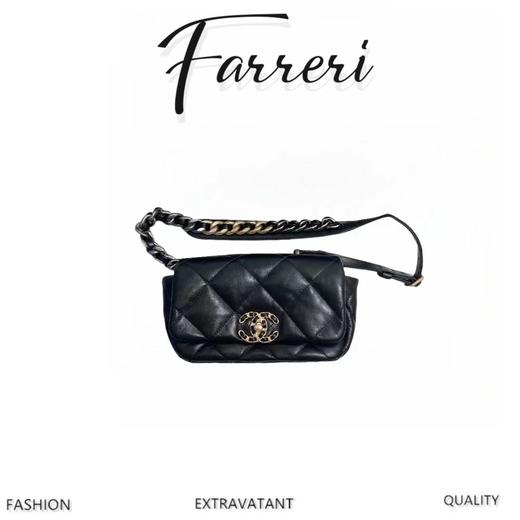 香奶奶19bag  经典黑  腰包 商品图0