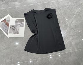 漆黑色T恤HJ2T41《舜华》【花间集】