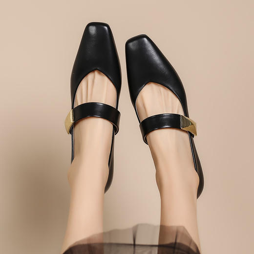 品质好货 | 索菲娅2024新款厚底气质玛丽珍鞋 热销王牌 SF41111740 商品图3