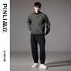 PINLI品立秋季新款半高领小香风卫衣潮牌提花宽松休闲男上衣B243109013 商品缩略图1