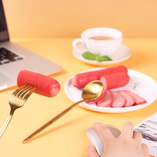 山林大红海派大红肠正宗上海特产风味烤肠肉肠即食火腿肠香肠100g 商品图3