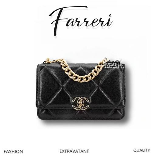 香奶奶     新款19Bagwoc  黑金 商品图0