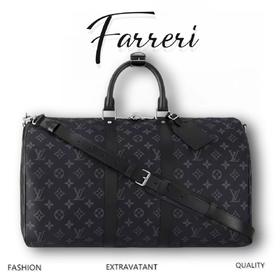 2尺寸！驴家 KEEPALL BANDOULIèRE  45/50旅行袋M40569