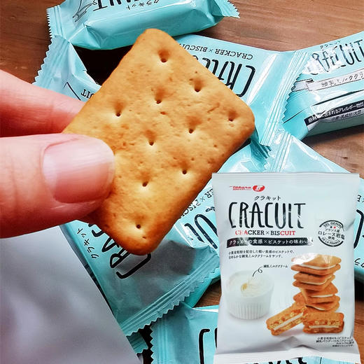 宝制果 花生&炼乳奶油味夹心饼干 100g 商品图5