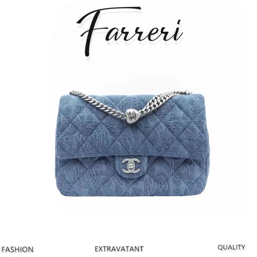 香奶奶 23p 山茶花纹 牛仔 方胖子 商品图0