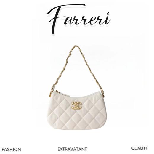 香奶奶  hobo 双尺寸 白色腋下 商品图0