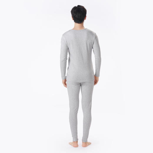 都市丽人都市锋尚保暖衣舒暖套装舒绒棉中厚男士保暖衣舒绒套装FWT9A7 商品图3