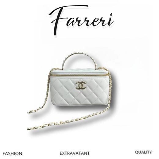 香奶奶 24s新款珍珠手柄长盒子 金色手柄点缀白色珍珠满满的高级 商品图0